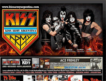 Tablet Screenshot of kissarmyargentina.com